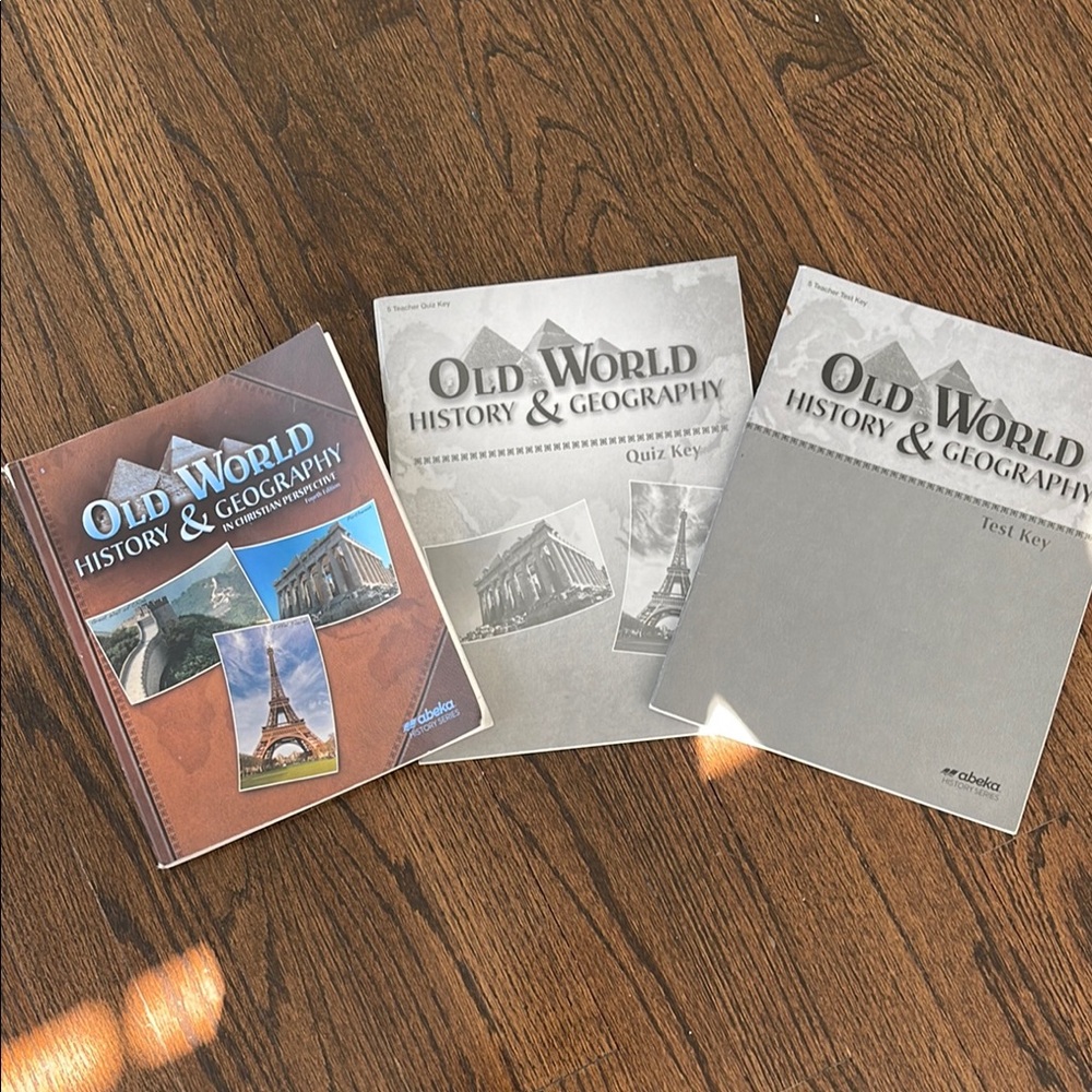 Old World History & Geography Book Set - 5th Grade